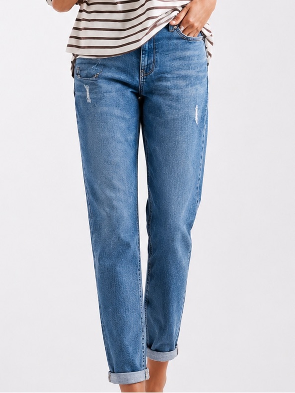 Old Navy The Sweetheart Cuffed Blue Jeans